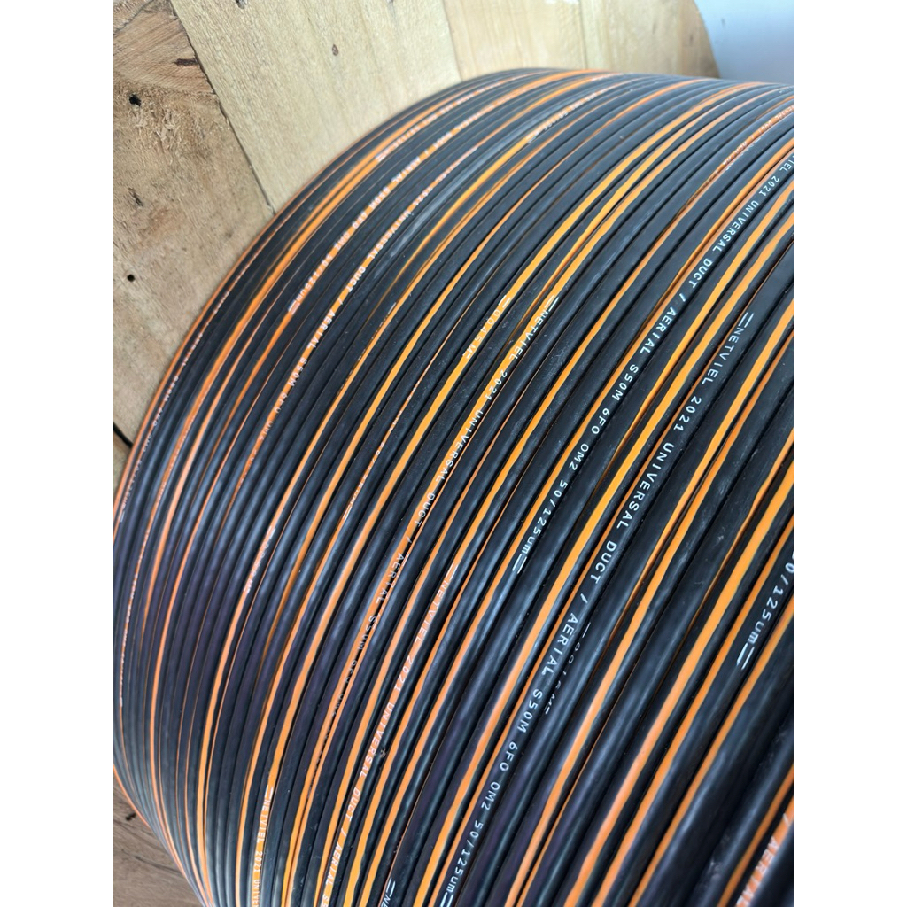 Netviel 6 core OM2 Multimode 50/125um DUCT AERIAL - KU Kabel Fiber Optik Adss Duct