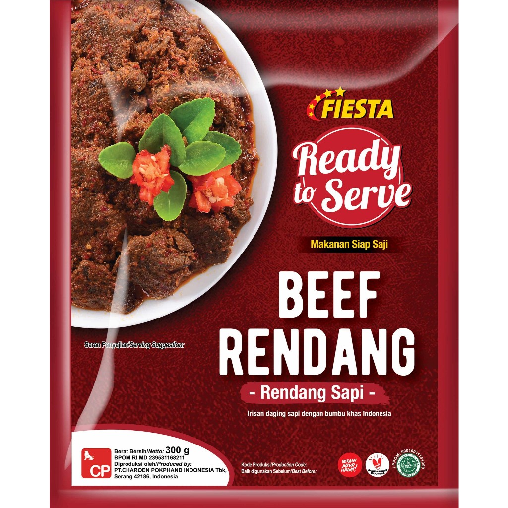 

FIESTA - Ready To Serve 300gr - Beef RENDANG / Chicken TERIYAKI