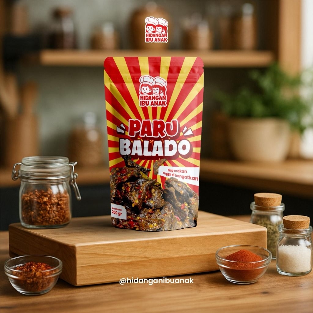 

Paru Balado hidangan ibu anak isi 200g
