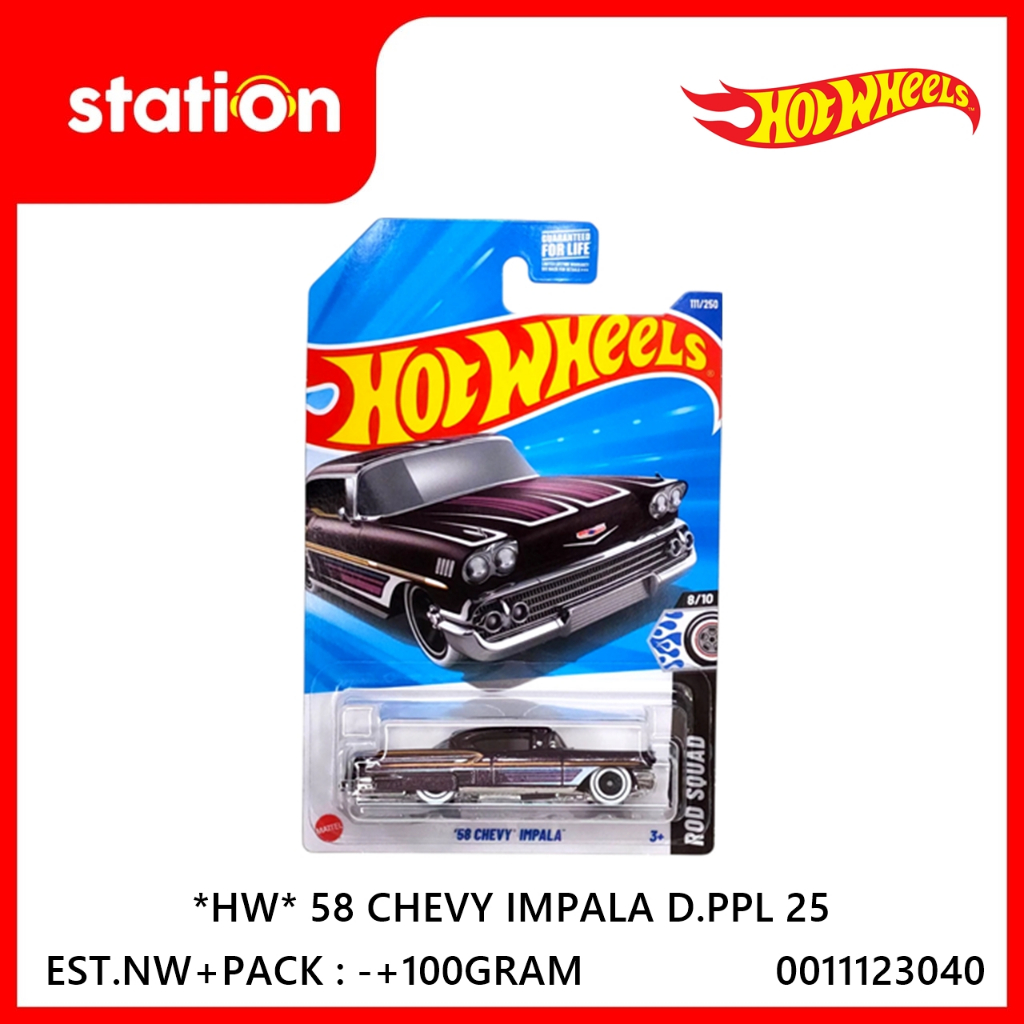 HW HOT WHEELS 58 CHEVY IMPALA 25 - DIECAST