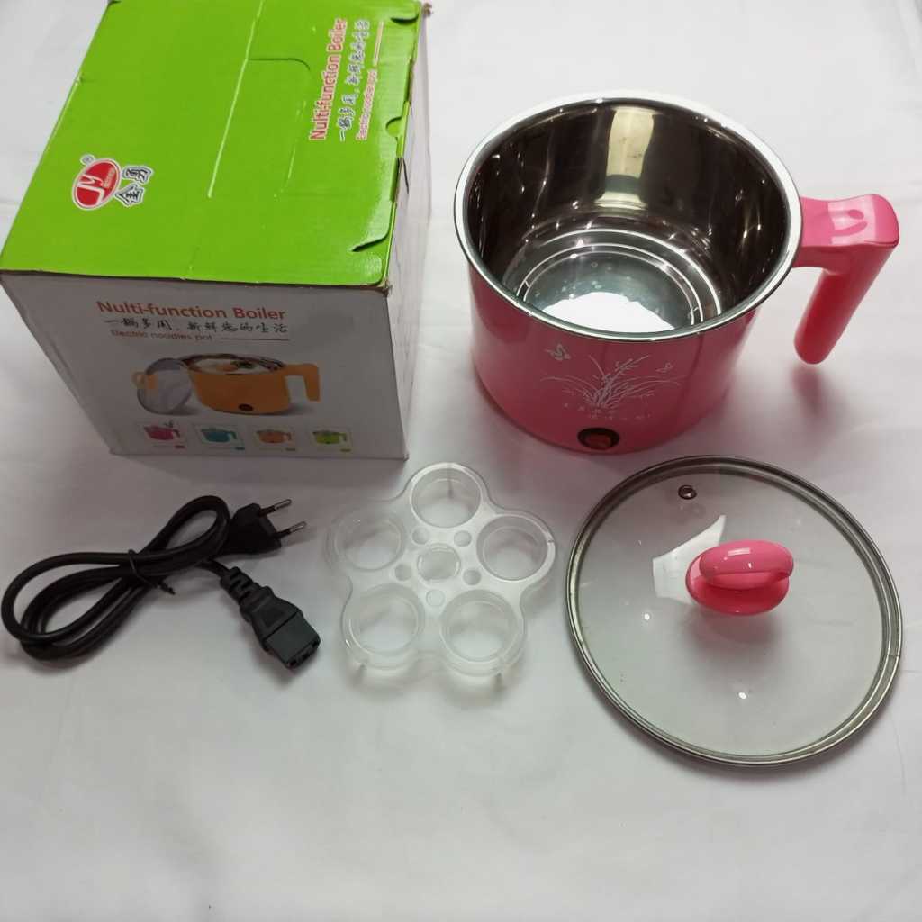 Panci elektrik panci listrik portable kecil 1.8 liter cooking pot elektrik multifungsi