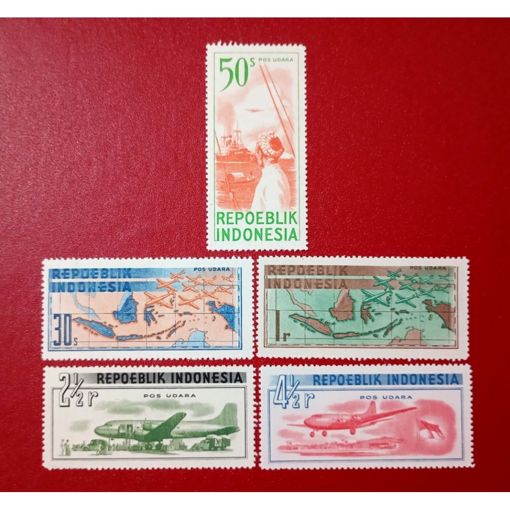 

PRANGKO INDONESIA WINA MENEMBUS BLOKADE BELANDA POS UDARA SET LENGKAP MINT