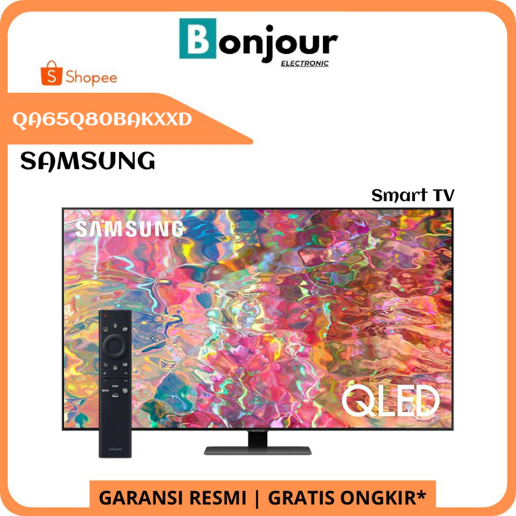 SAMSUNG 65Q80B QLED 65 UHD SMART TV SAMSUNG 65 Inch QA65Q80BAKXXD 65