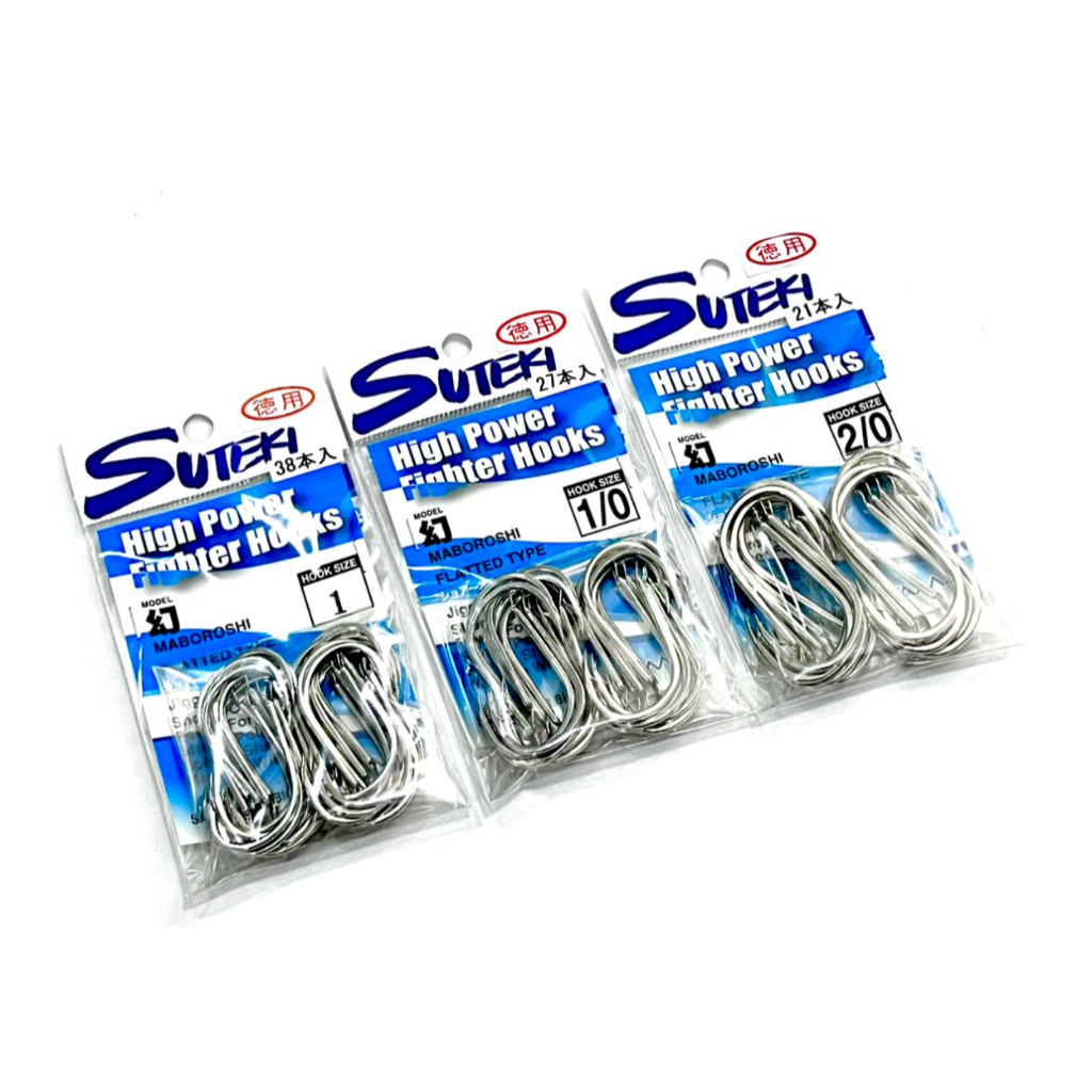 Kail SUTEKI Moroboshi Flat Type Jigging Hook Value Pack