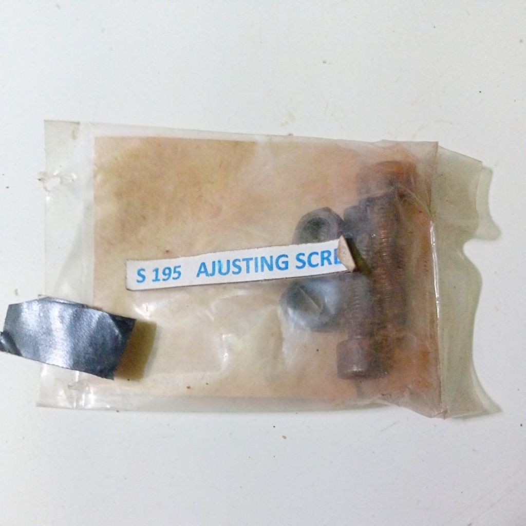 diamond parts adjusting screw/baut setelan klep mesin diesel S195 12pk harga/set