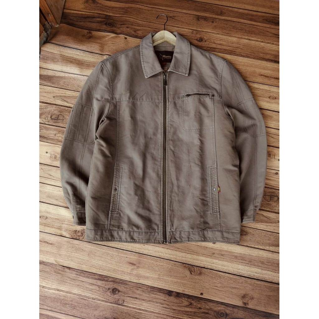 work jaket kanvas duck tebel