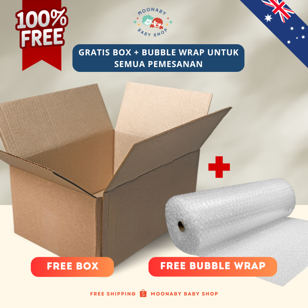 

GRATIS Packaging Box + Bubble Wrap Untuk Semua Pesanan