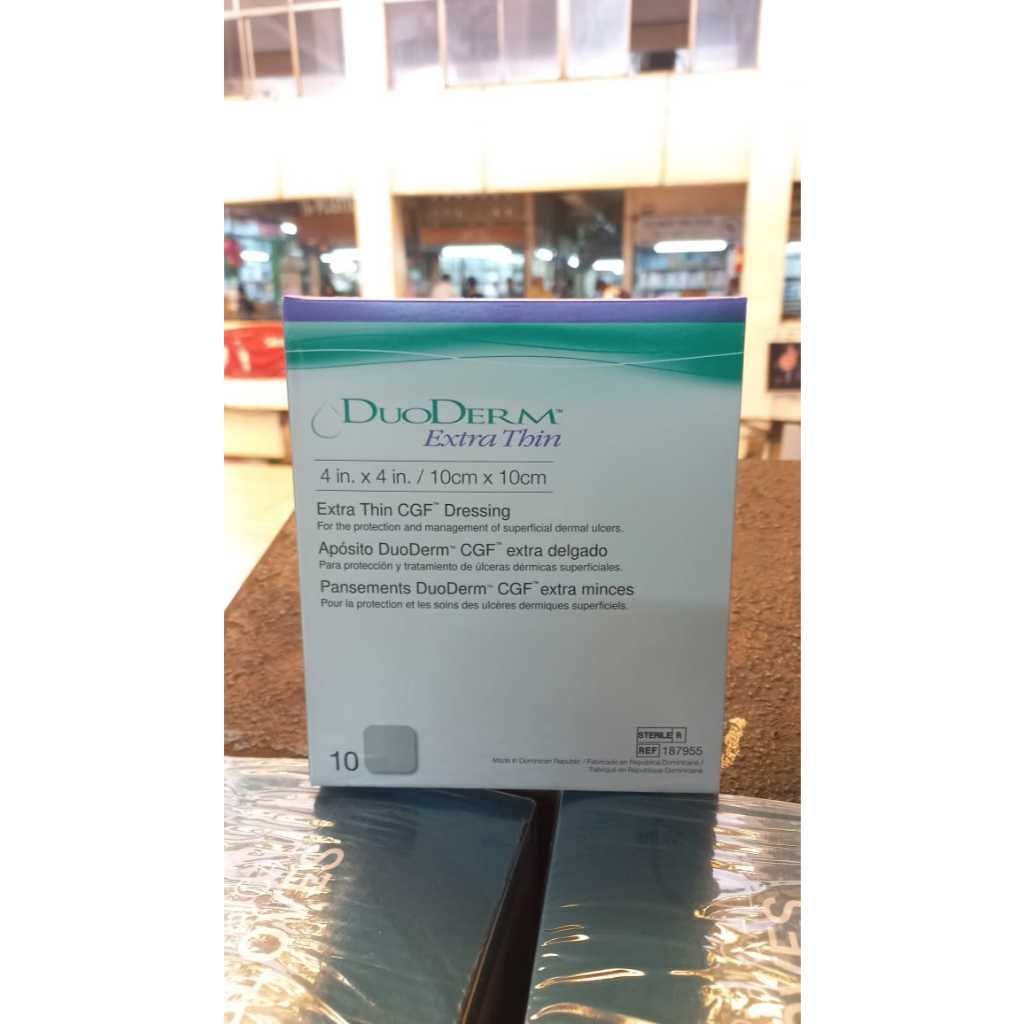 Convatec DuoDerm Extra Thin 10cm x 10cm / Convatec Duoderm Extra Thin - PerBox