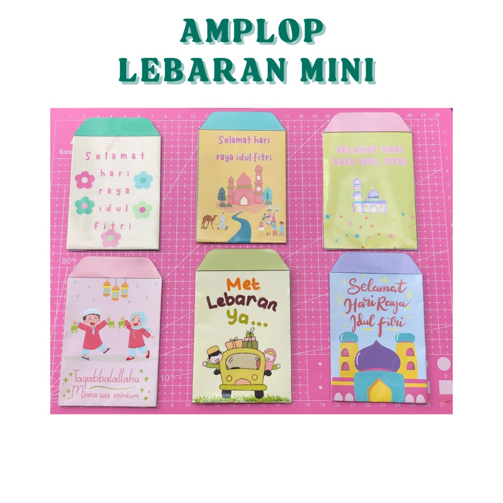 

AMPLOP LEBARAN MINI ART PAPER ISI 10