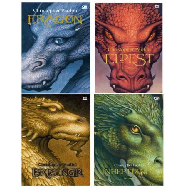 [INDONESIA] SERIES THE INHERITANCE CYCLE ERAGON - ELDEST - BRISINGR - INHERITANCE