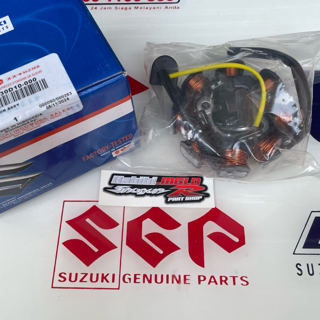 Spul Stator assy Shogun 110 kebo Shogun new 110 Original SGP
