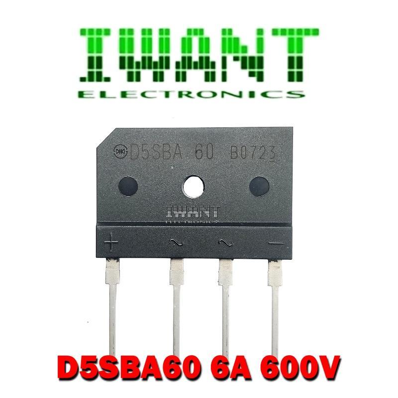 DIODA BRIDGE 6A 600V DIODA BRIDGE SISIR 6A 600V DIODA DRIDGE D5SB60