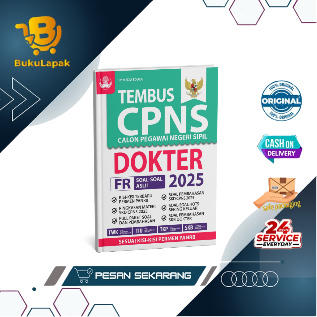 Buku CPNS PPPK - Tebus TES CPNS DOKTER 2025 - CPNS Dokter
