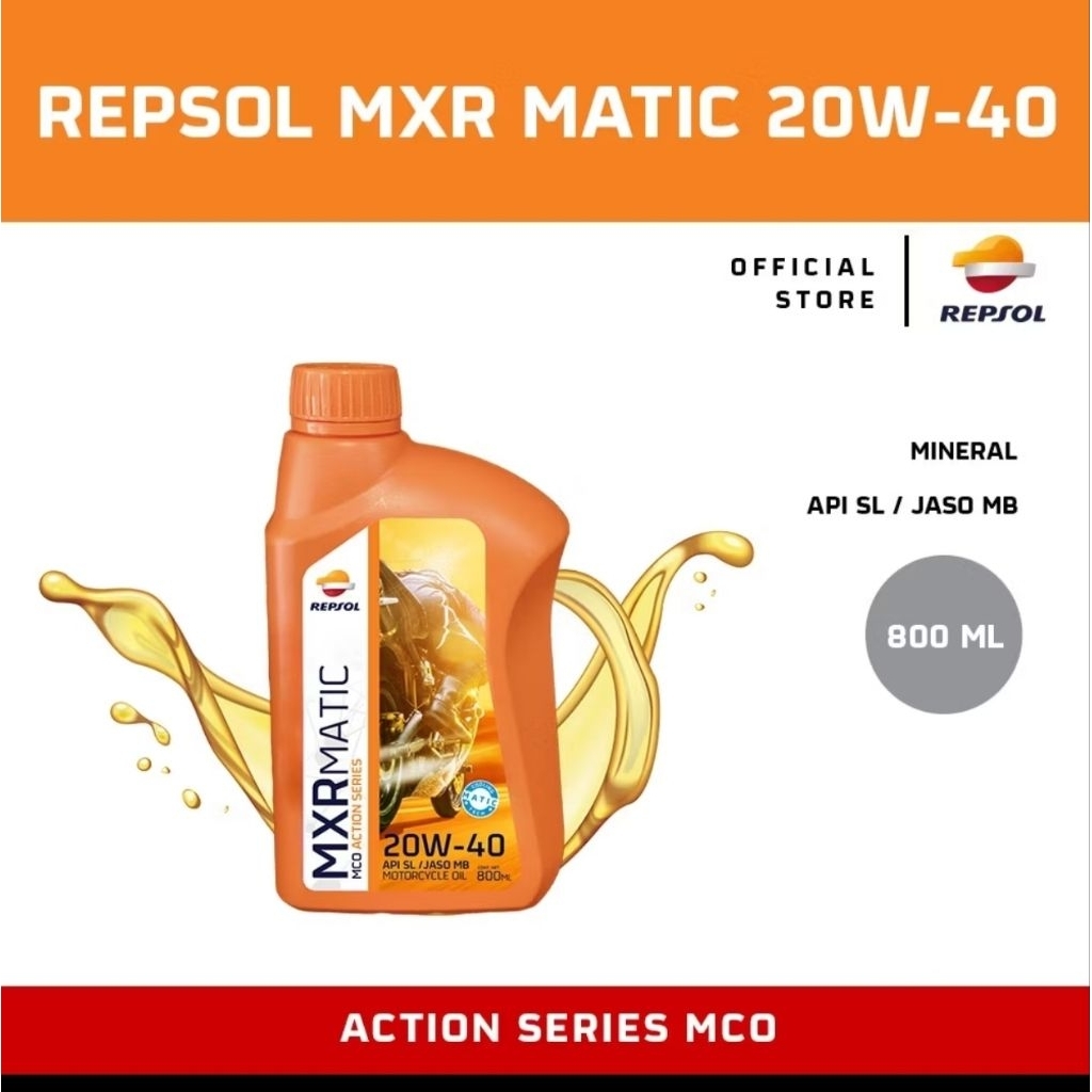 REPSOL MXR MATIC 20W-40
