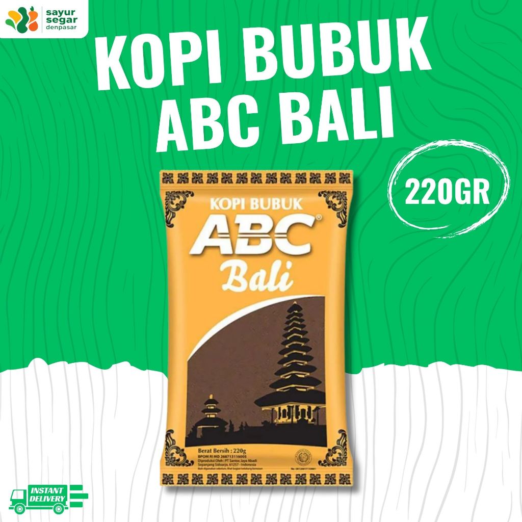 

Kopi Bubuk ABC Bali 220gr - Sayur Segar Denpasar