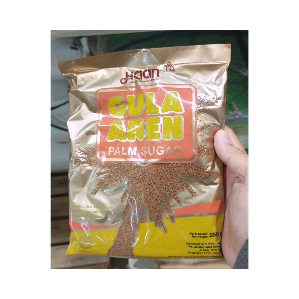 

HAAN GULA AREN/ PALM SUGAR 250GR ISI 3 PCS