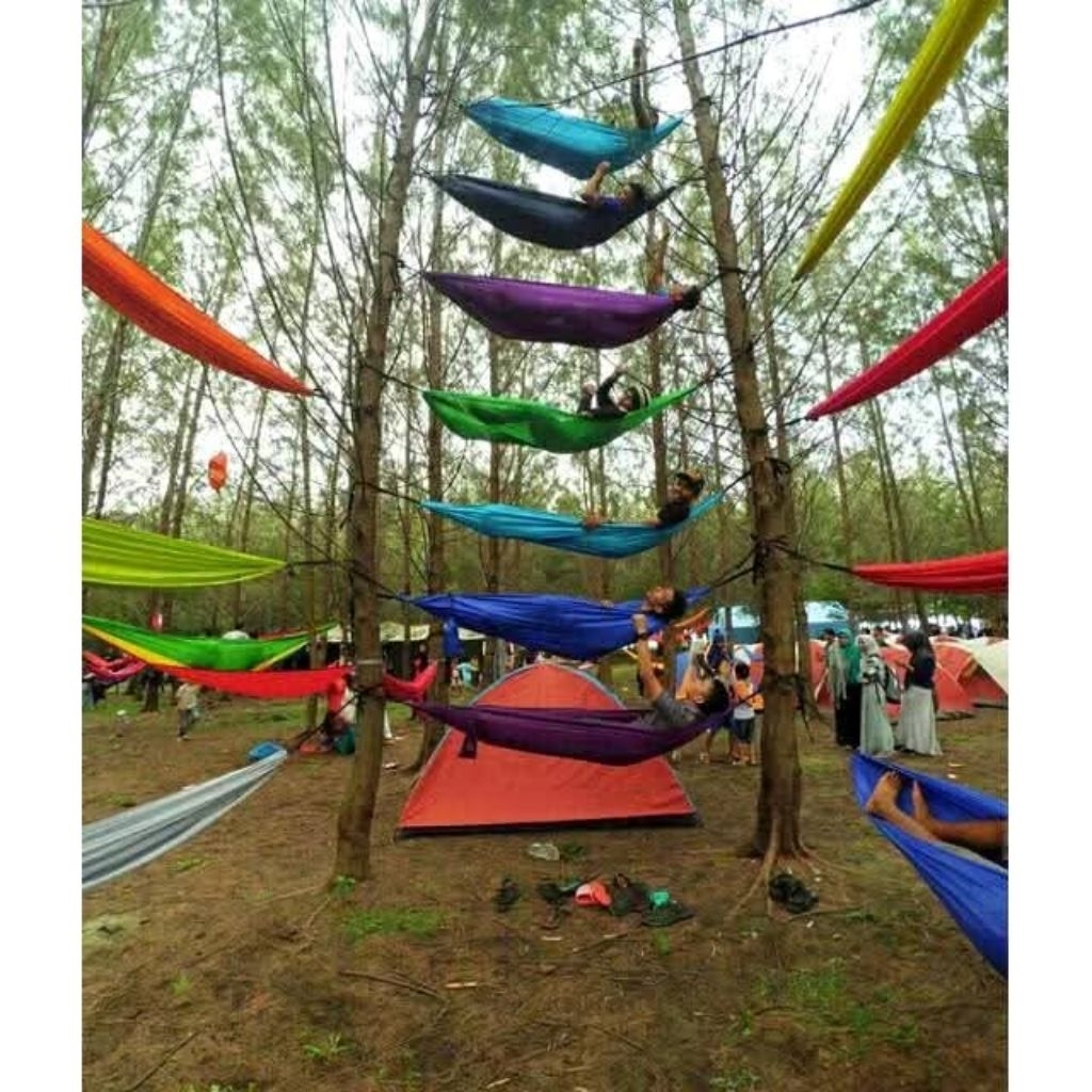 ayunan kain / Hammock ayunan outdoor