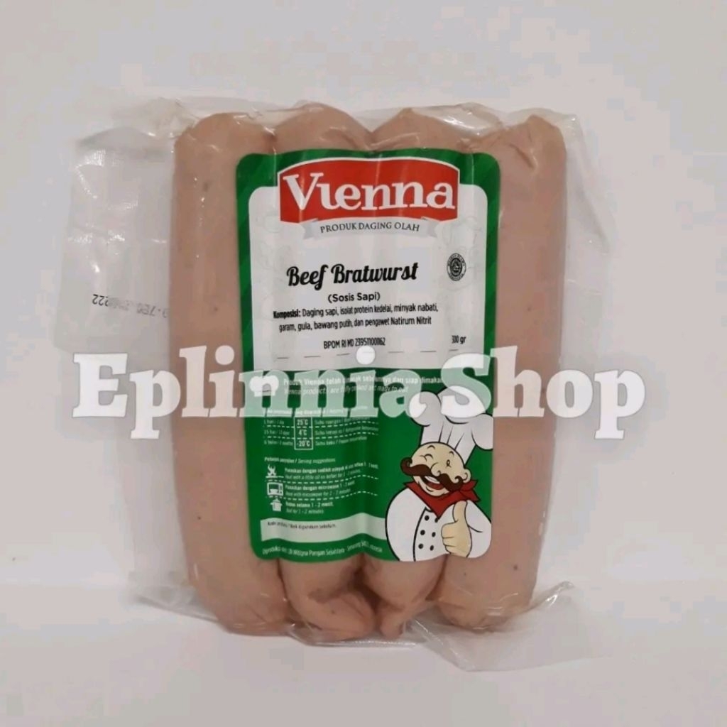 

Vienna Beef Bratwurst 300 gr - Sosis Sapi