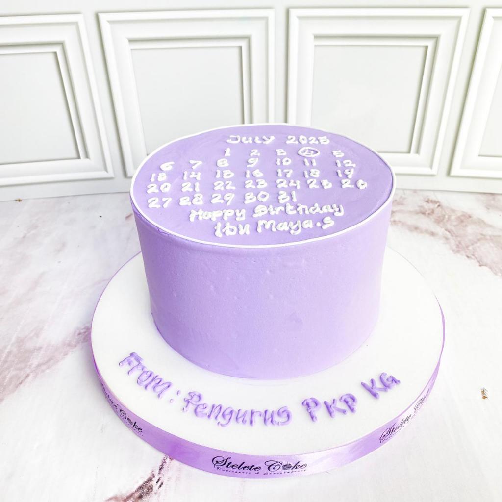 

Kue Ulang Tahun/Birthday Cake/Kue Ultah tema Date/Kue Tema Kalender/Kue Birthday Jakarta
