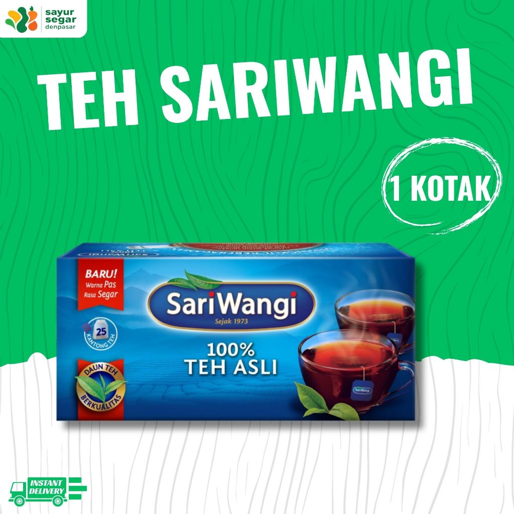 

Teh Sariwangi 1 Kotak - Sayur Segar Denpasar