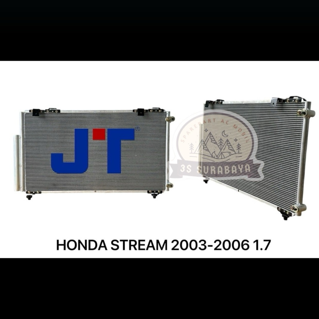 Kondensor Stream Honda 2002-2007 1.7L Condensor Ac mobil (Baru/New)