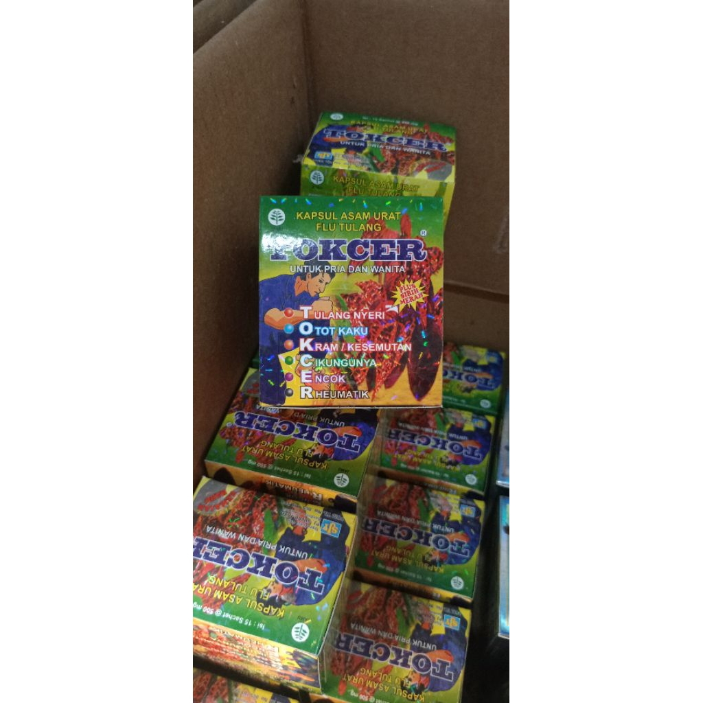 Tokcer kapsul asam urat