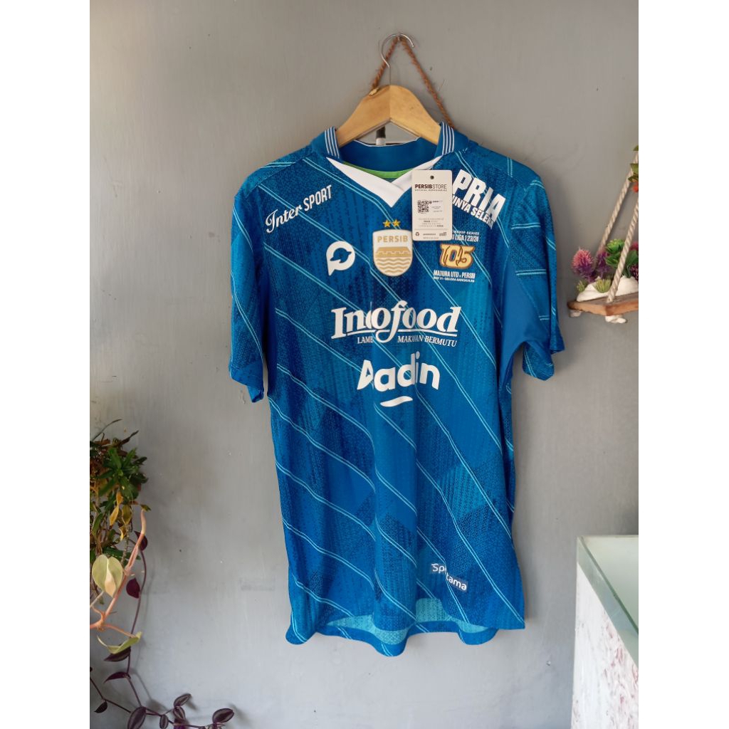 Jersey Persib Home 2023/2024 Player Issue Mdt Final Leg 2 Madura