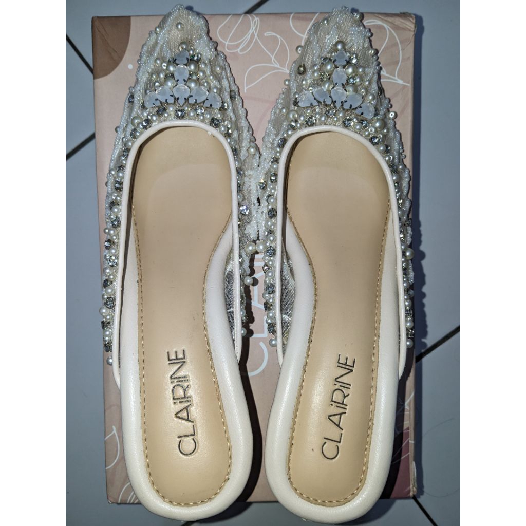 preloved wedding shoes clairine