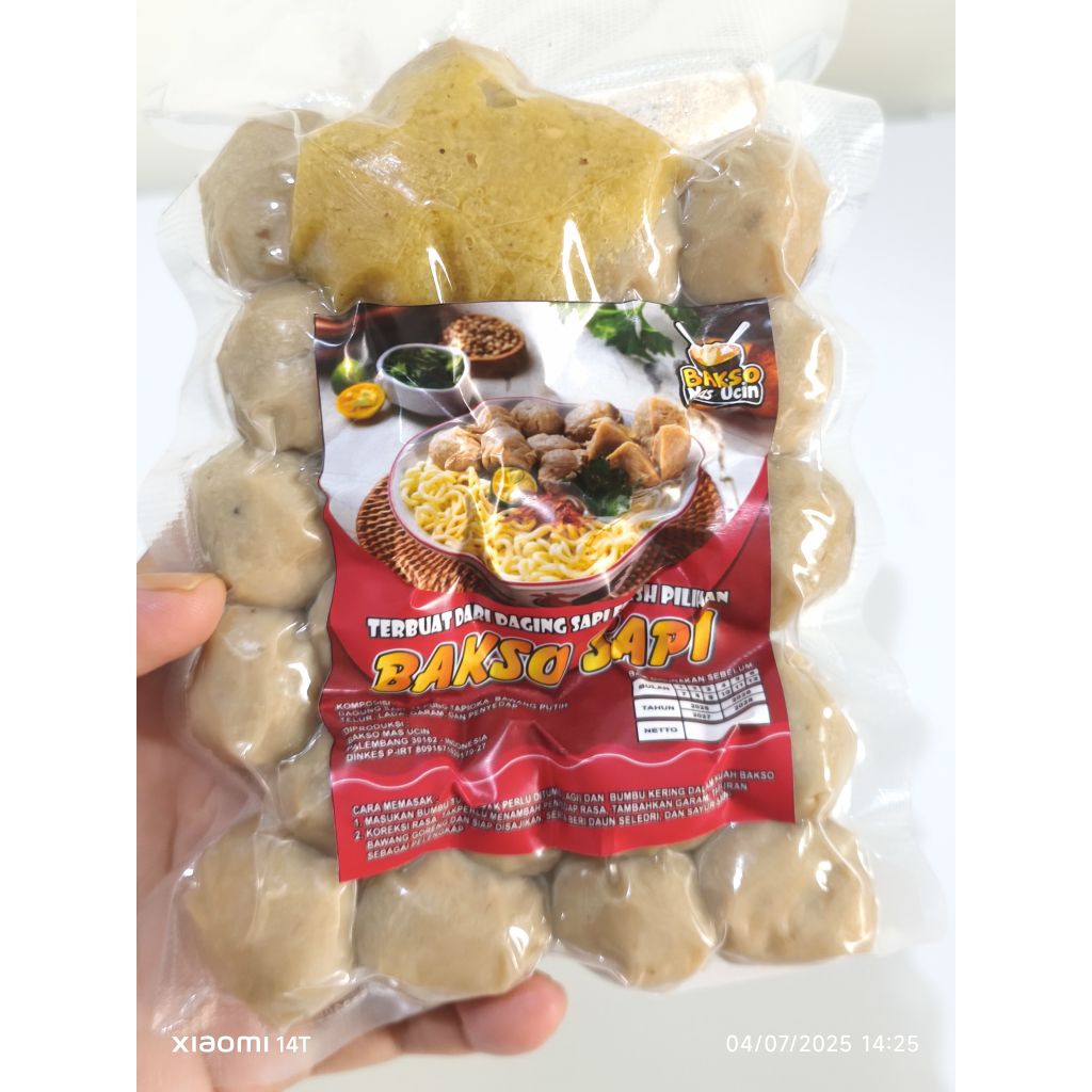 

Bakso Sapi Kemasan 250gram
