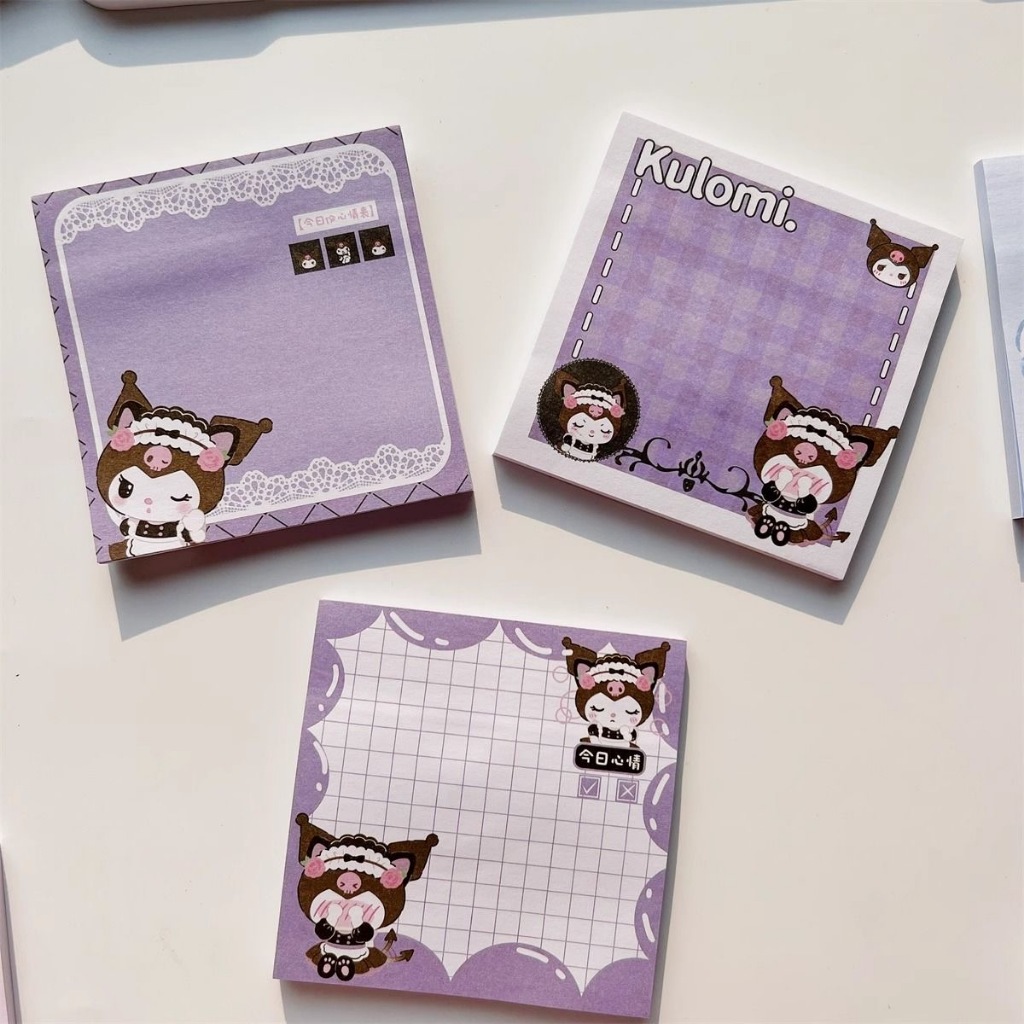 

50lembar Sticky Notes Aesthetic Memo Pad Korea Sticky Note Cute Memopad Motif Lucu Perlengkapan Sekolah Alat Tulis For Student Back To School Office Stationery