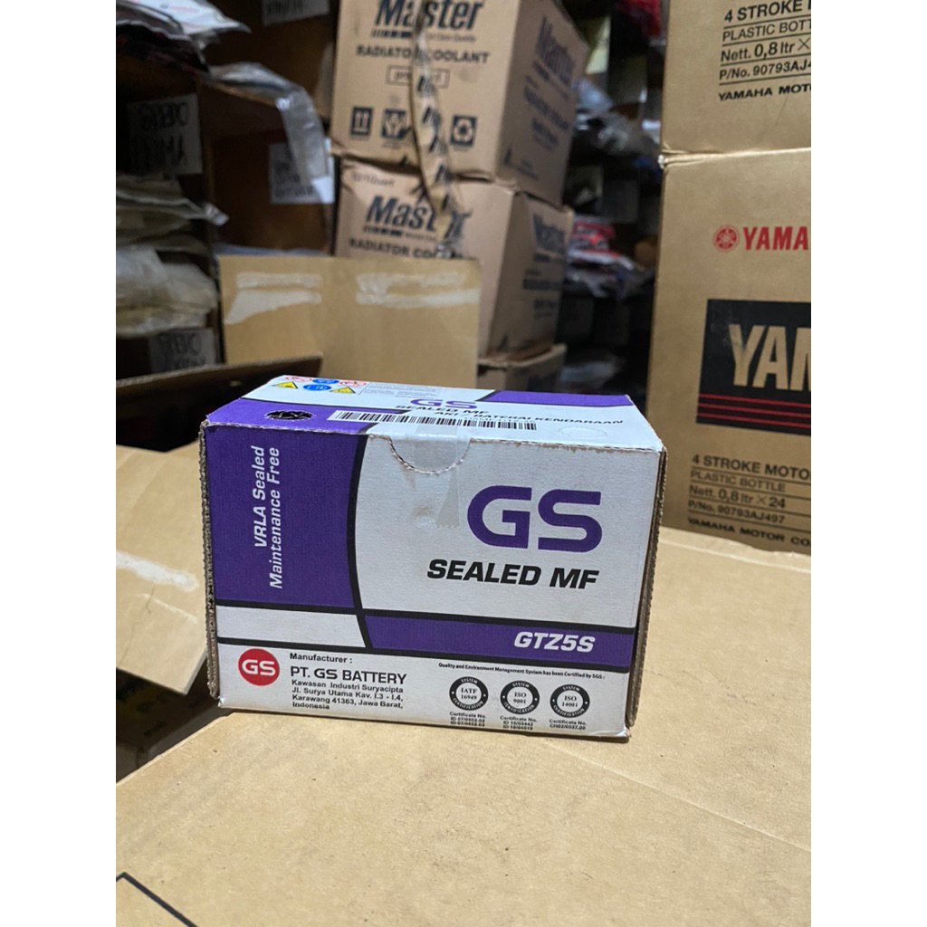 aki gtz5s 12v 3.5ah merek gs