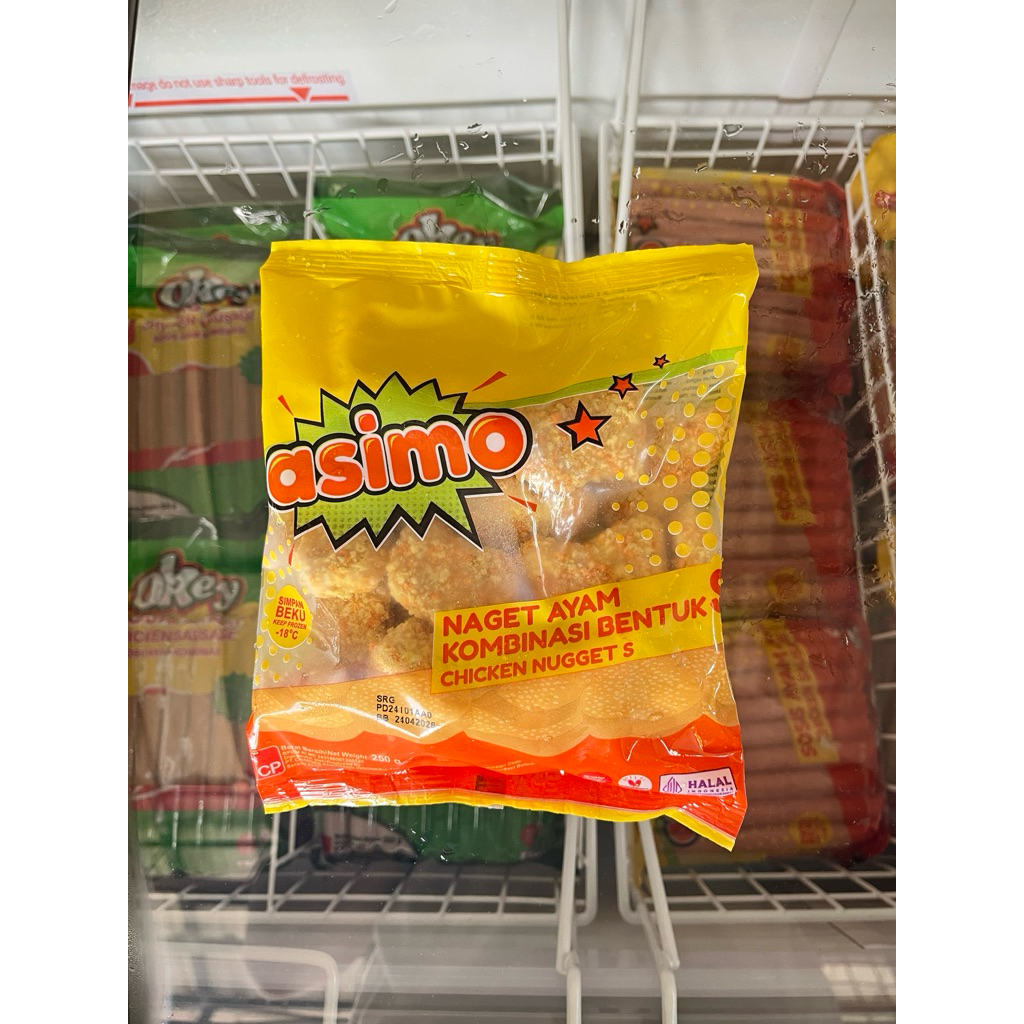 

Nugget Asimo Kombinasi Bentuk S