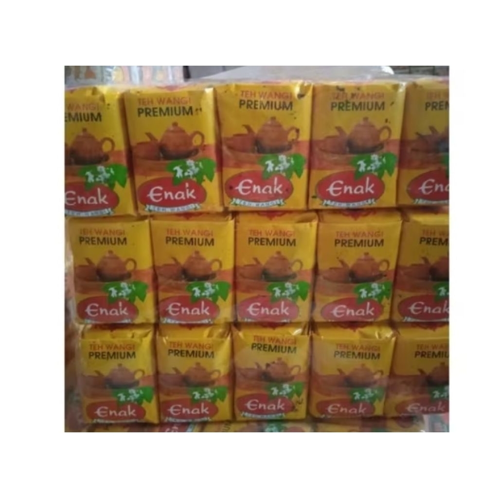 

teh enak 1pack( isi 10bungkus)