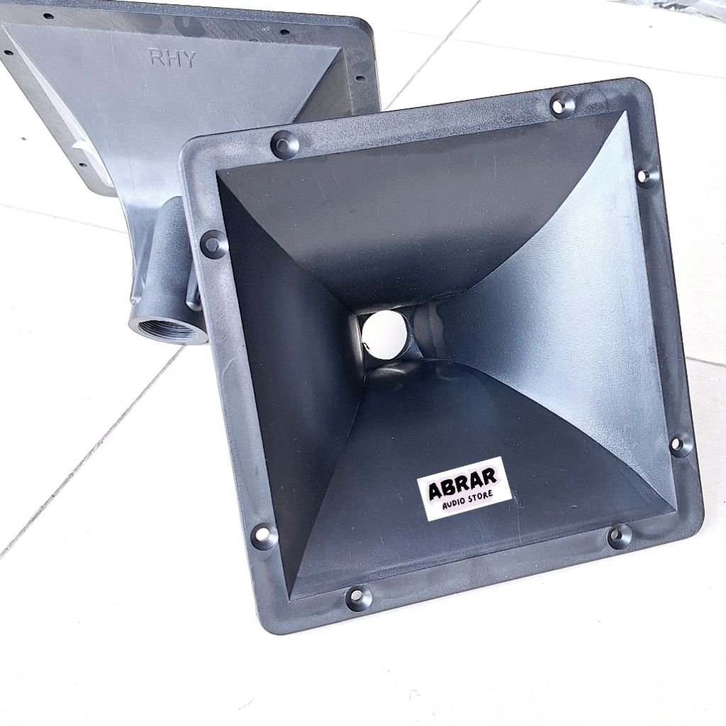 Corong Horn Tweeter 22X22 Drat PVC Plastik