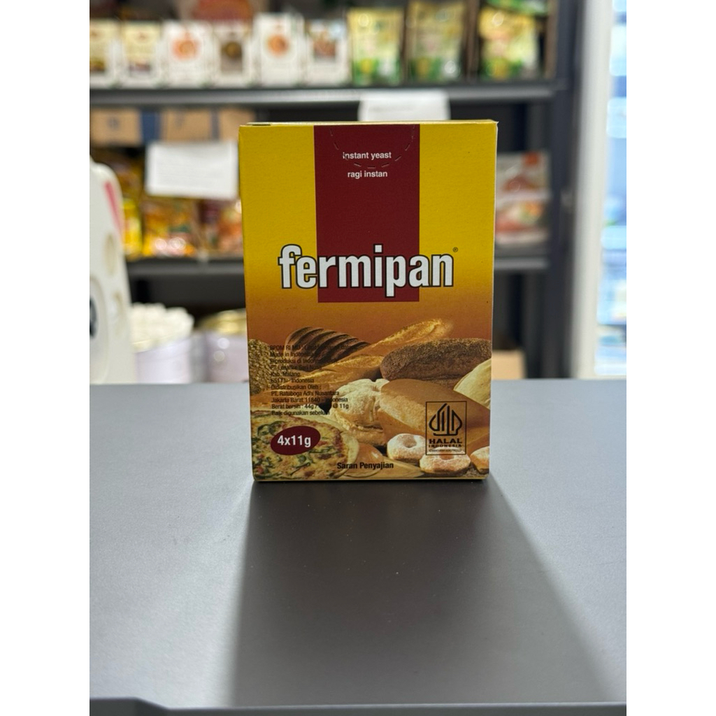 

FERMIPAN INSTANT DRY YEAST / RAGI INSTAN KERING (4x11gr) 44gr