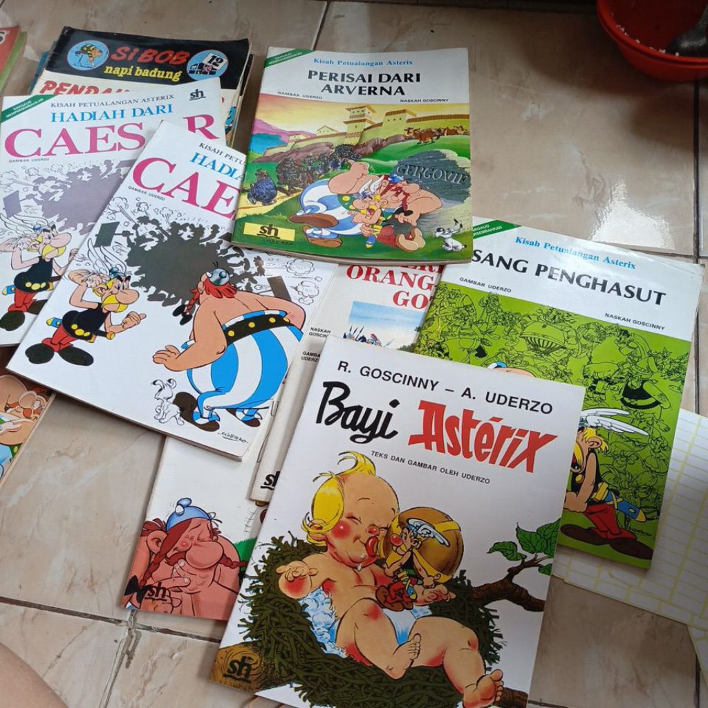 Komik Kisah Petualangan Asterix & Obelix Ready Banyak Judul Original Preloved