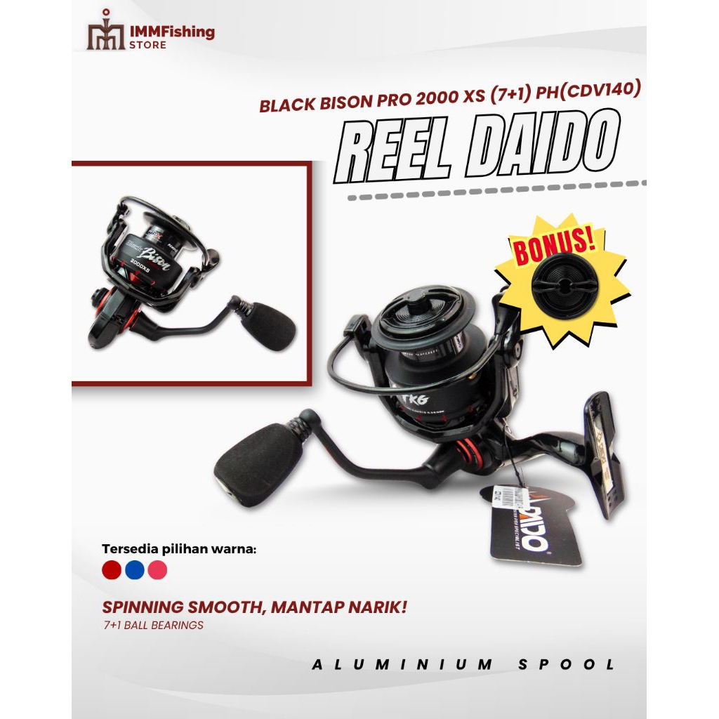 REEL DAIDO BLACK BISON PRO