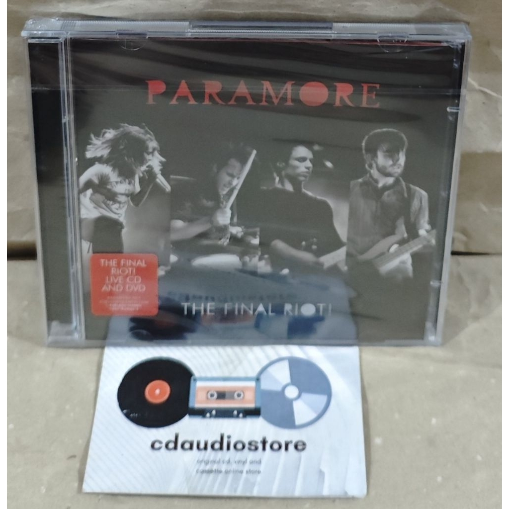 CD DVD PARAMORE - THE FINAL RIOT