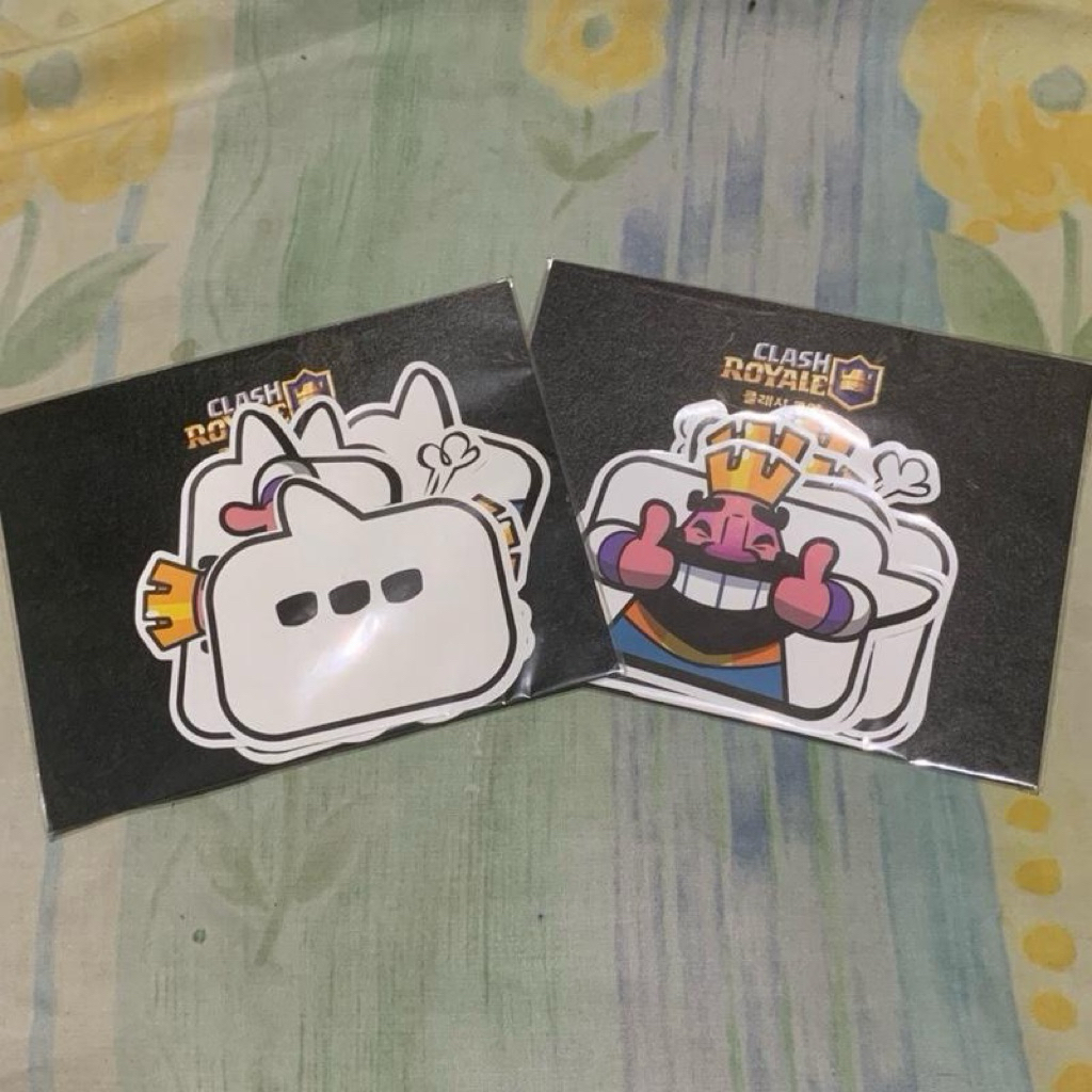 

Sticker Stiker Clash Royale Original Merchandise Korea 2016