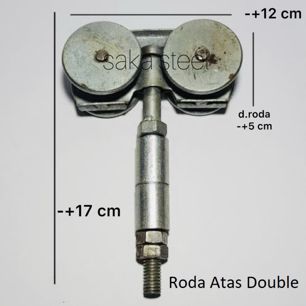 Roda Atas Double Roda atas gantung handerson roda pintu lipat pintu gerbang pintu garasi