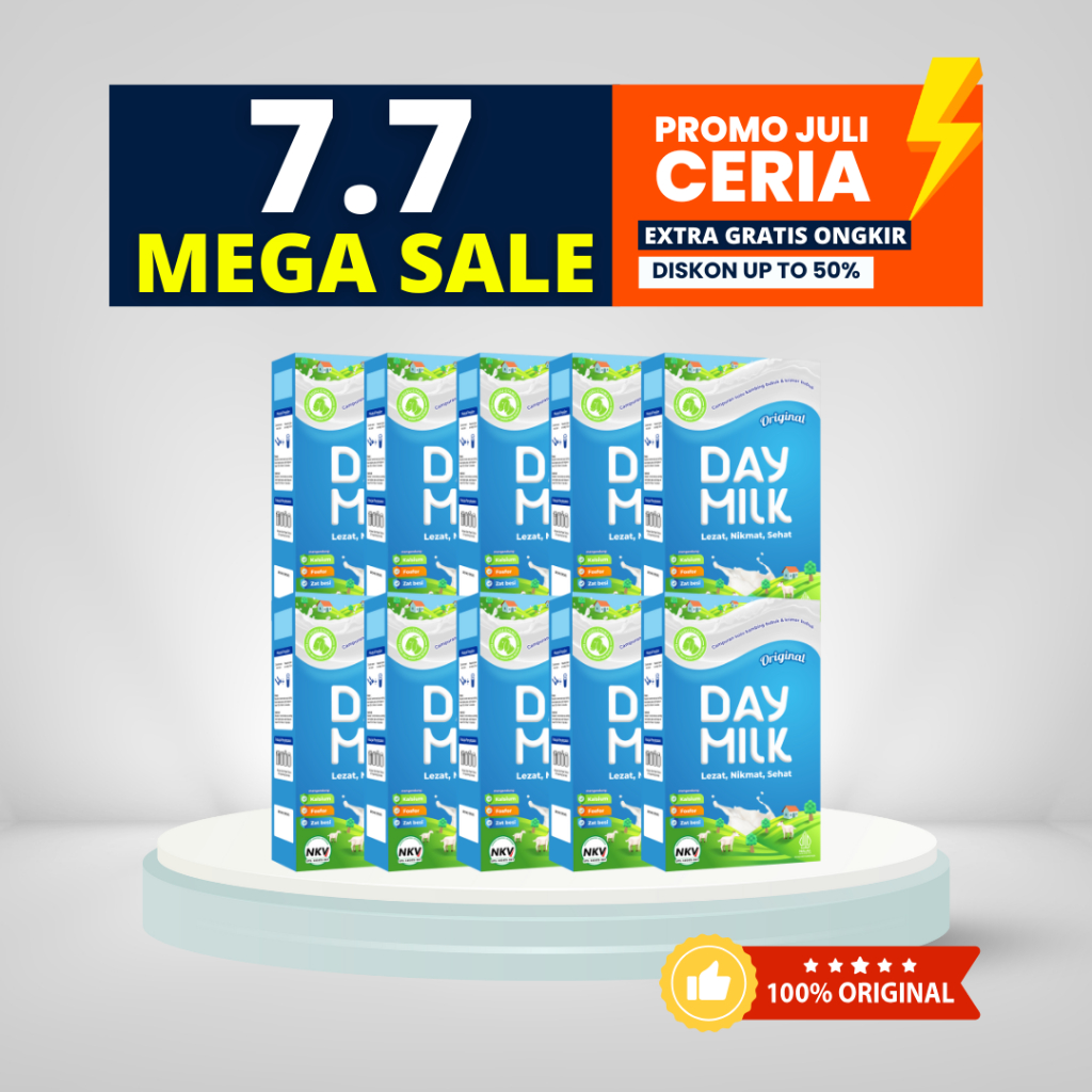 

DAYMILK 10 BOX RASA ORIGINAL Legakan Pernafasan Nyeri Sendi & Tulang