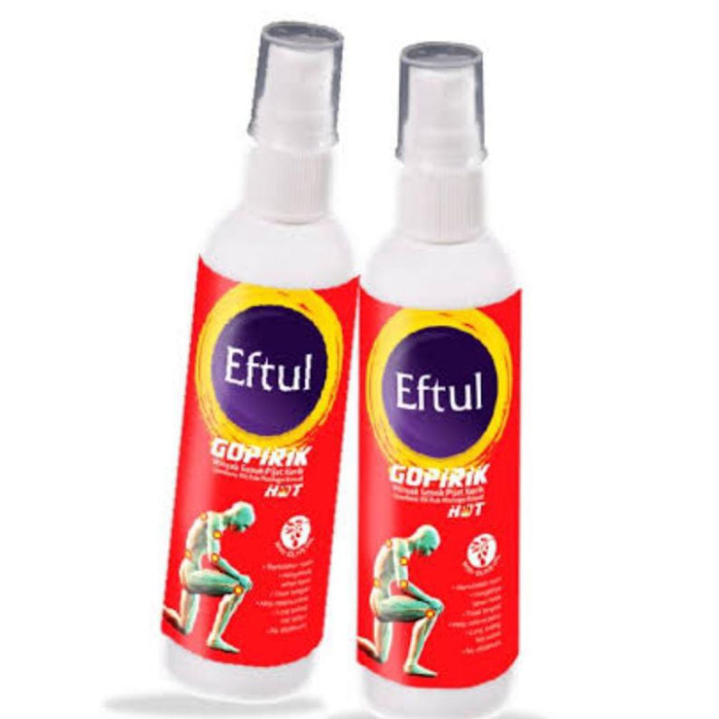 Eftul Gopirik Hot 20 ML (Spray Gosok Pijat Kerik)
