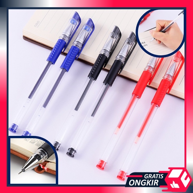 

Gratis Ongkir - S186 Pena Gel 0.5 mm / Alat Menulis / Pulpen / Perlengkapan Sekolah / Stationery