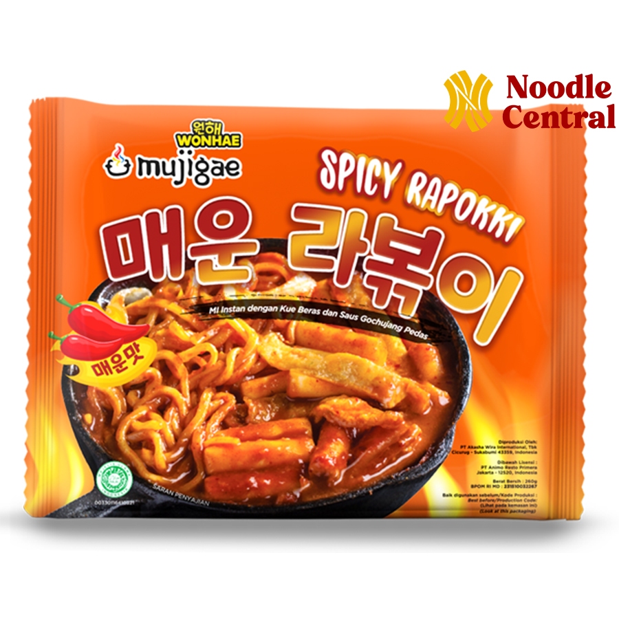 

Mujigae - Spicy Rapokki Ramen Tteokbokki