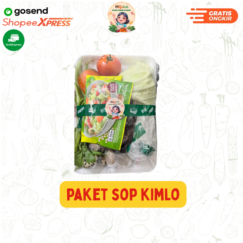 

Paket Sop Kimlo - Pengiriman Instan - Fresh Mlijohub Malang