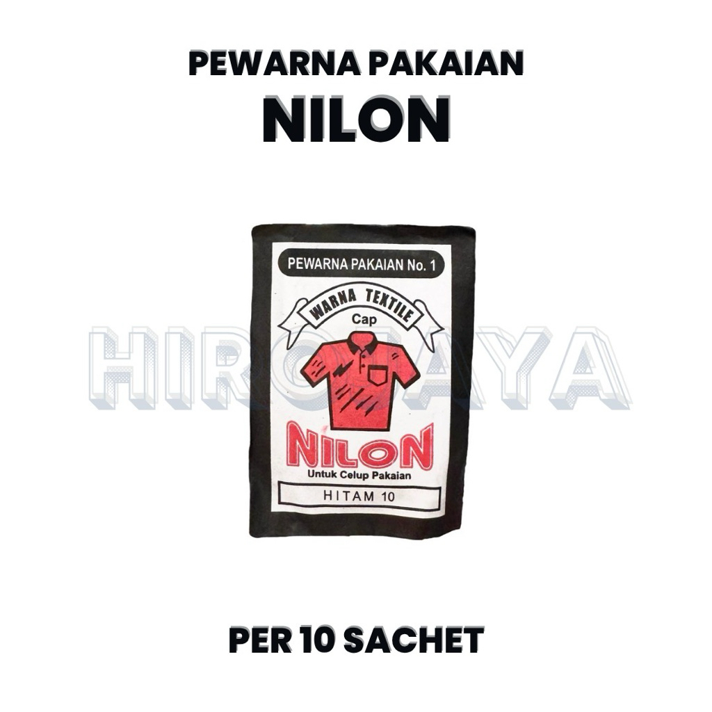 

Wantex Nilon – Pewarna Kain Sintetis Isi 10 Sachet per Pack | Pewarna Tekstil Murah