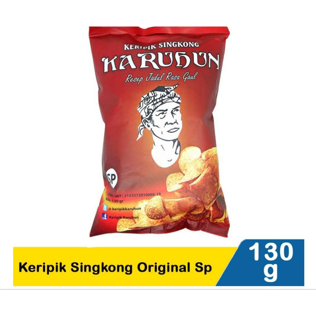 

Karuhun Keripik Singkong Original Sp 130G