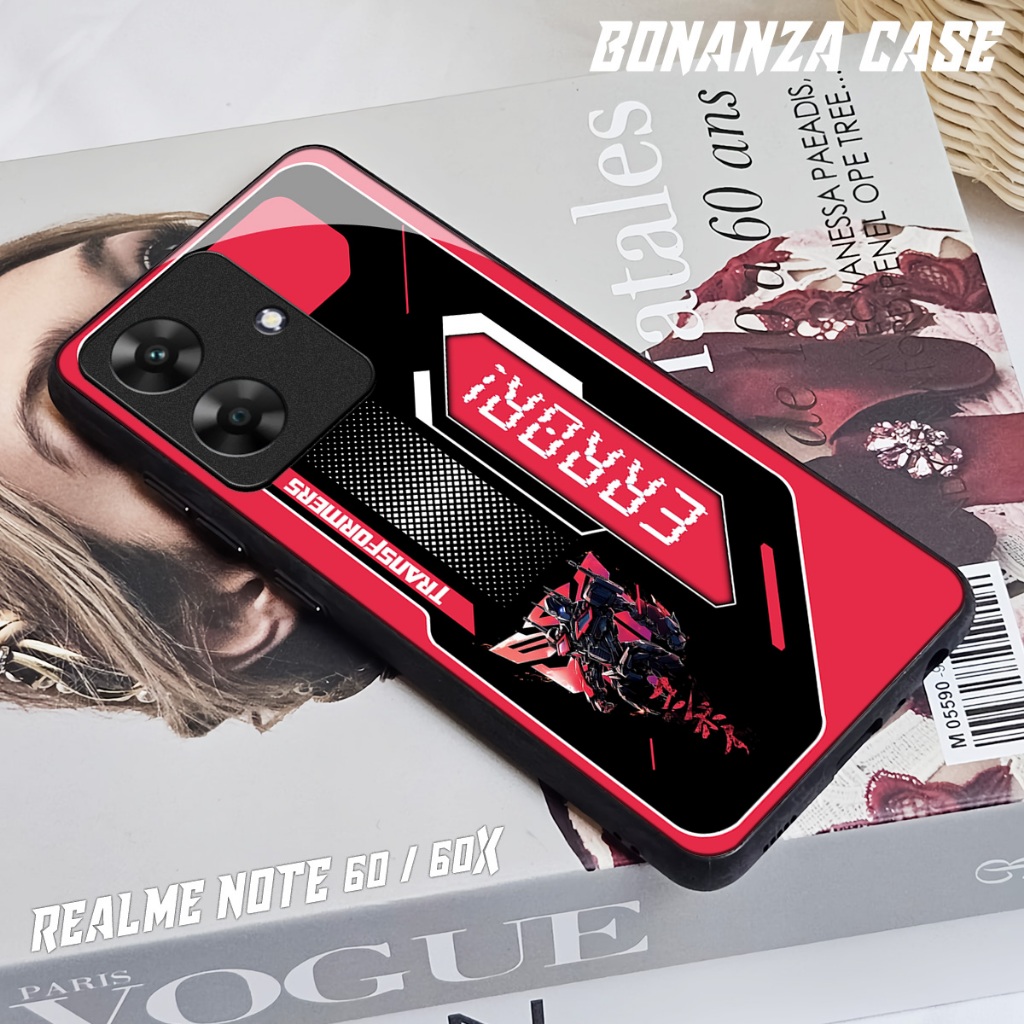 Bonanza - Softcase Hp Realme Note 60 / Note 60x - Softcase Hp Realme - Casing Hp Terlaris - kondom H