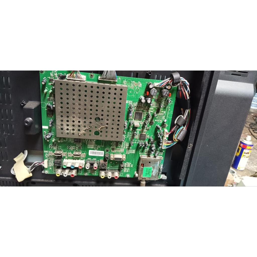 mainboard tv led polytron.