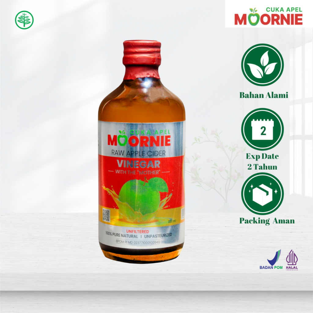 

Moornie Cuka Apel Original Untuk Kesehatan | cuka apel untuk diet - 1 Botol
